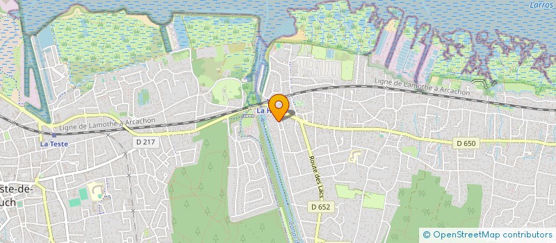 localisation de l'entreprise 33.RDLC  GUJAN-MESTRAS