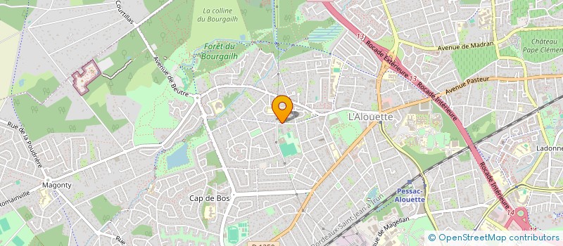 localisation de l'entreprise 33 SME  PESSAC