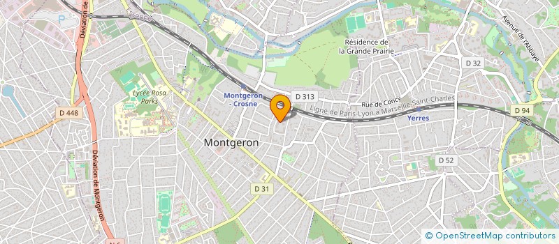 localisation de l'entreprise 330 105 966 à MONTGERON