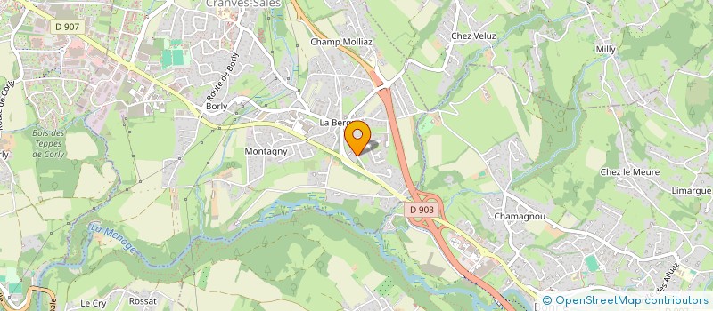localisation de l'entreprise 330 132 234 à CRANVES-SALES