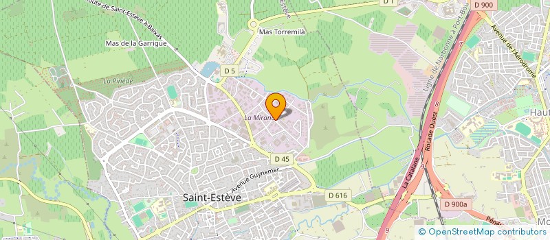 localisation de l'entreprise 330 165 374 à SAINT-ESTEVE