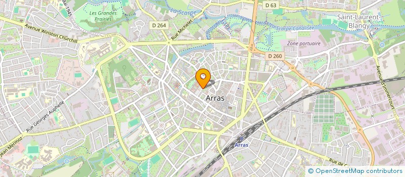 localisation de l'entreprise 330 195 702 à ARRAS