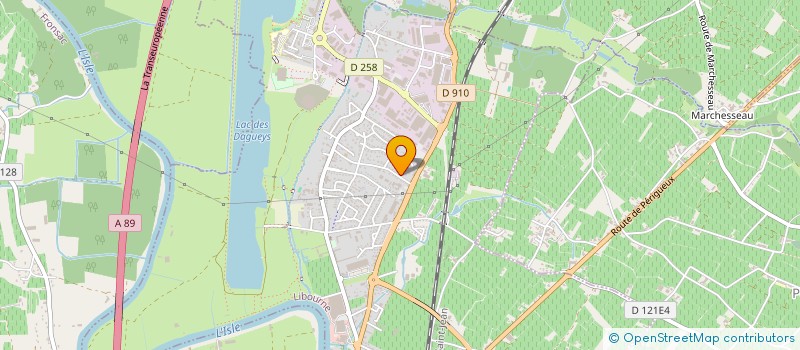 localisation de l'entreprise 330 258 567  à LIBOURNE