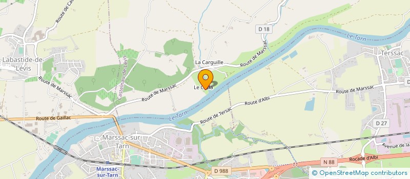 localisation de l'entreprise 330 372 889   CASTELNAU-DE-LEVIS