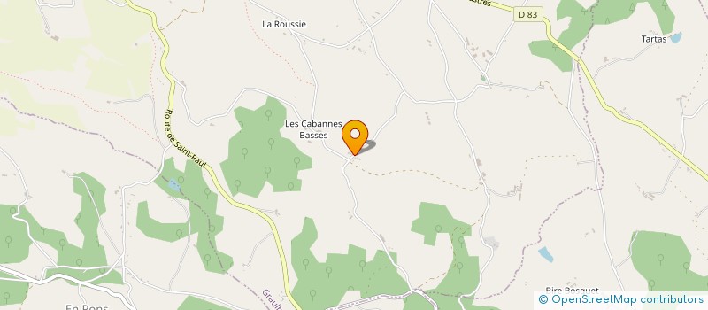 localisation de l'entreprise 330 372 897   LASGRAISSES