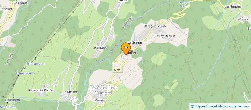 localisation de l'entreprise 330 382 383 à LES AVANCHERS VALMOREL
