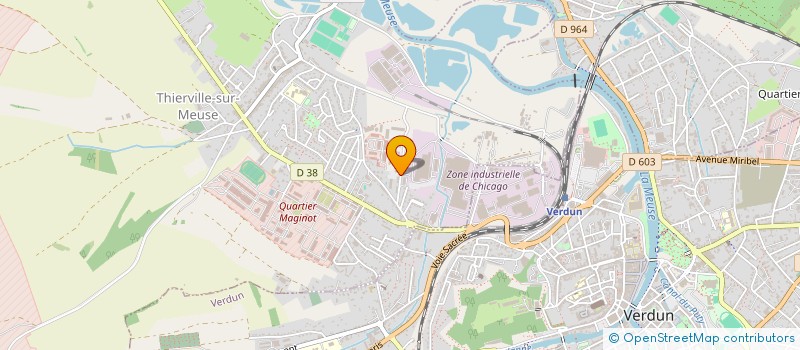 localisation de l'entreprise 330 384 116   VERDUN