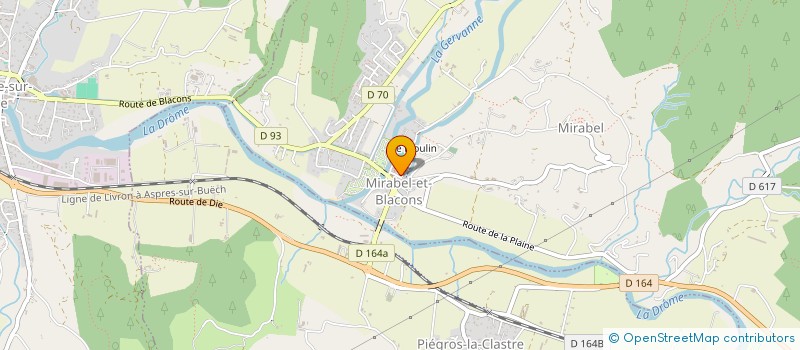 localisation de l'entreprise 330 435 777   MONTCLAR-SUR-GERVANNE