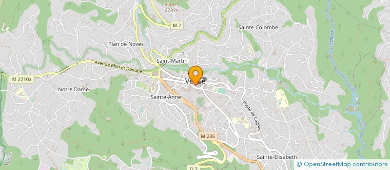 localisation de l'entreprise 330 463 076   VENCE