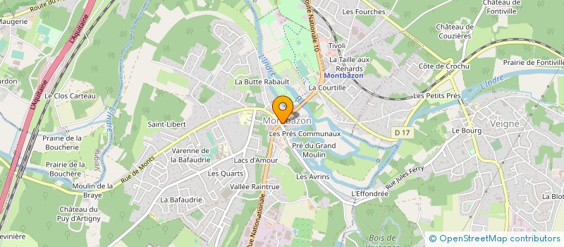 localisation de l'entreprise 330 474 768 à MONTBAZON