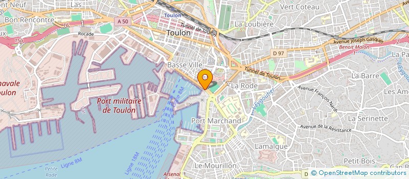 localisation de l'entreprise 330 532 599   TOULON