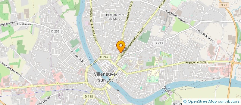 localisation de l'entreprise 330 644 725   VILLENEUVE-SUR-LOT