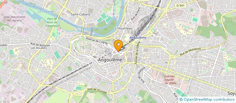 localisation de l'entreprise 330 708 645   RUELLE-SUR-TOUVRE