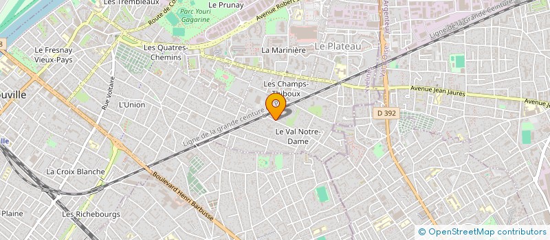 localisation de l'entreprise 330 810 581  à SARTROUVILLE