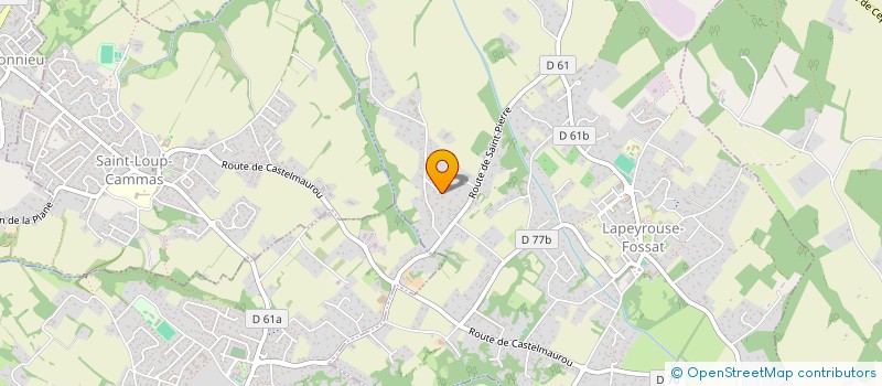 localisation de l'entreprise 330 974 718   LAPEYROUSE-FOSSAT