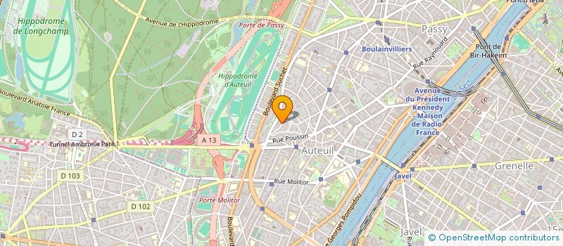 localisation de l'entreprise 330 GC  PARIS