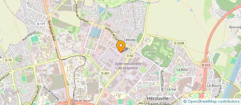 localisation de l'entreprise 330 IMMO à HEROUVILLE-SAINT-CLAIR