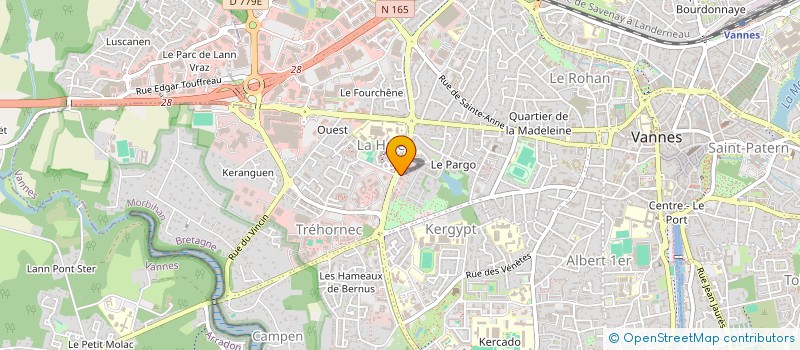 localisation de l'entreprise 331 116 137  à VANNES