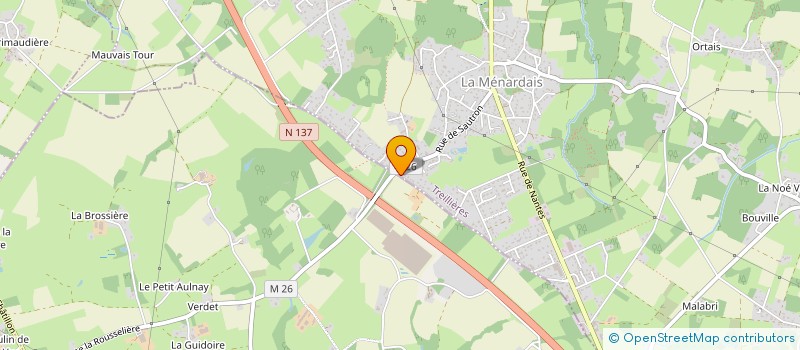 localisation de l'entreprise 331 197 343   TREILLIERES