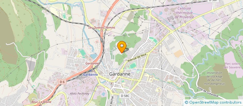 localisation de l'entreprise 331 227 306 à GARDANNE