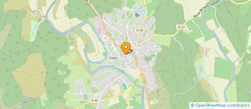 localisation de l'entreprise 331 237 875   QUISSAC