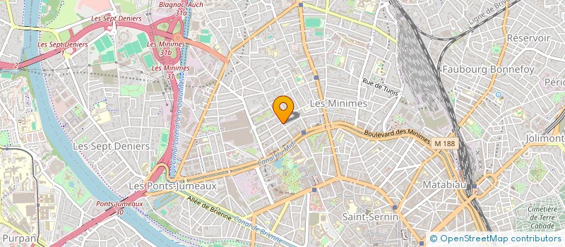 localisation de l'entreprise 331 245 308 à TOULOUSE