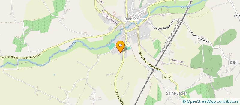 localisation de l'entreprise 331 245 449   COTEAUX-DU-BLANZACAIS