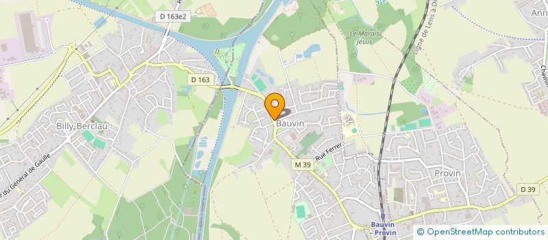 localisation de l'entreprise 331 473 629   BAUVIN