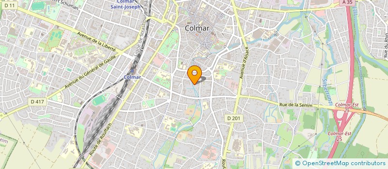 localisation de l'entreprise 331 487 744   COLMAR