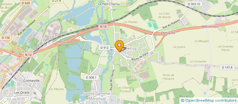 localisation de l'entreprise 331 544 841 à CHERISY