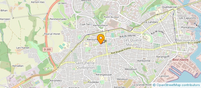 localisation de l'entreprise 331 680 488 à KERLOUAN