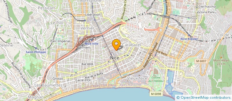 localisation de l'entreprise 331 852 392 à NICE