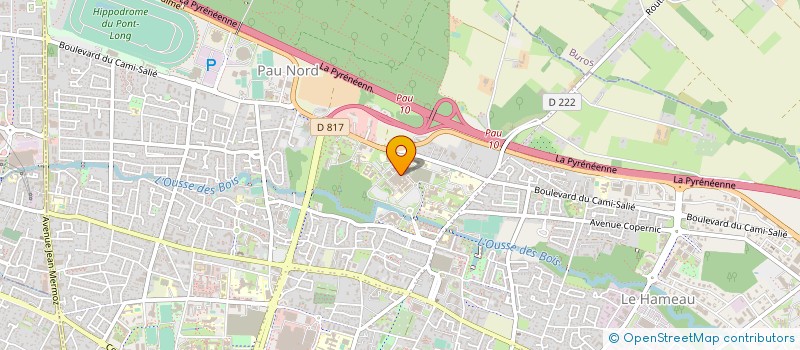 localisation de l'entreprise 331 852 574  à BENEJACQ