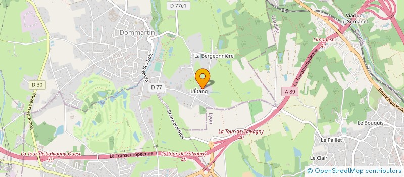 localisation de l'entreprise 331 922 328 à DOMMARTIN