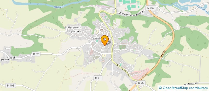 localisation de l'entreprise 332 153 899 à SAINT-SEVER