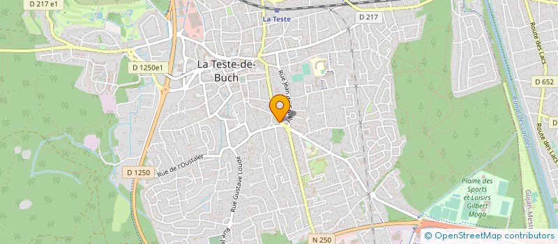 localisation de l'entreprise 332 205 616  à LA TESTE DE BUCH