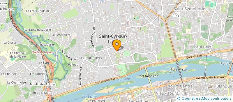 localisation de l'entreprise 332 205 848   SAINT-CYR-SUR-LOIRE