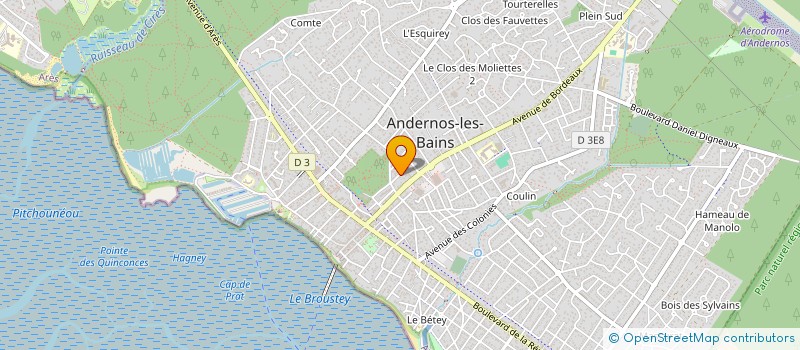 localisation de l'entreprise 332 255 173   ANDERNOS-LES-BAINS