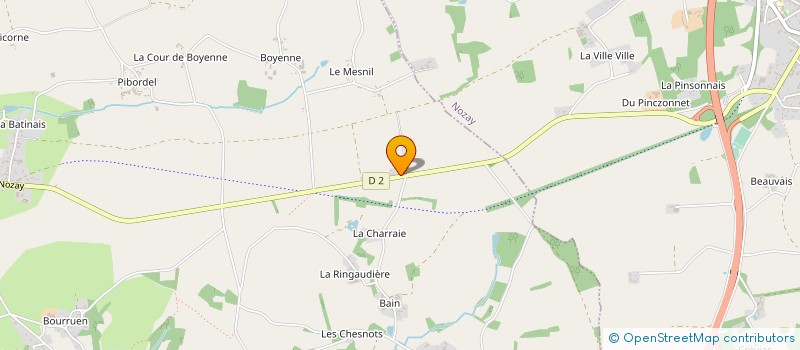 localisation de l'entreprise 332 372 200   NOZAY