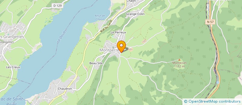 localisation de l'entreprise 332 393 487 à MONTPERREUX