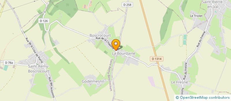 localisation de l'entreprise 332 490 556   SAINT-REMY-BOSCROCOURT