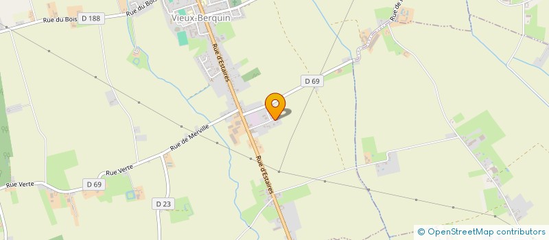 localisation de l'entreprise 332 595 792   VIEUX-BERQUIN