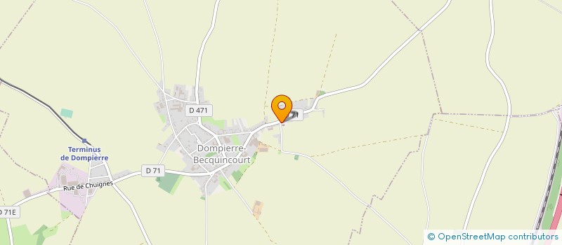 localisation de l'entreprise 332 672 799  à DOMPIERRE-BECQUINCOURT