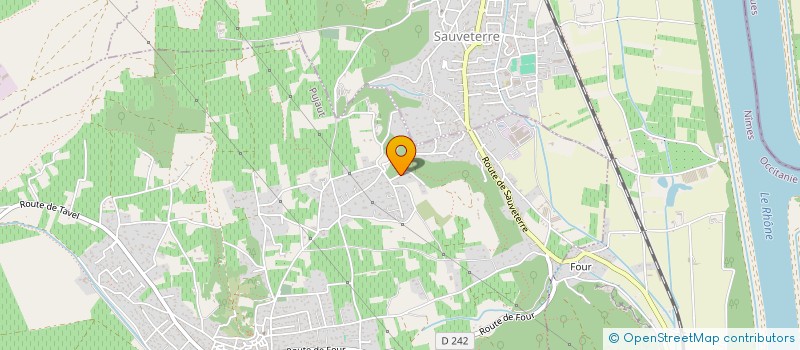 localisation de l'entreprise 332 898 253   VILLENEUVE LES AVIGNON