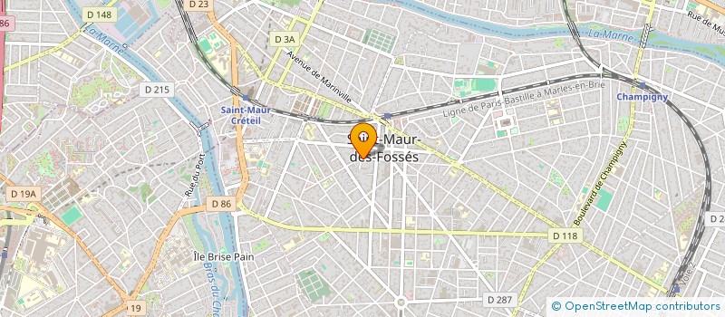 localisation de l'entreprise 332 NAVIER à SAINT-MAUR-DES-FOSSES