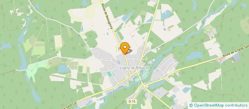 localisation de l'entreprise 333 177 103 à LIGNY-LE-RIBAULT