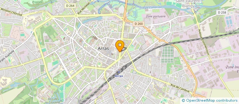 localisation de l'entreprise 333 180 560 à ARRAS