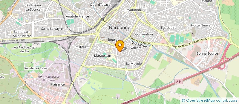 localisation de l'entreprise 333 224 467   NARBONNE