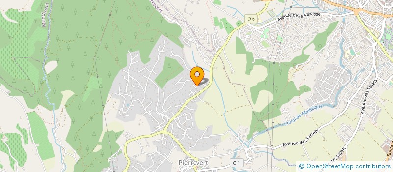 localisation de l'entreprise 333 225 605   PIERREVERT