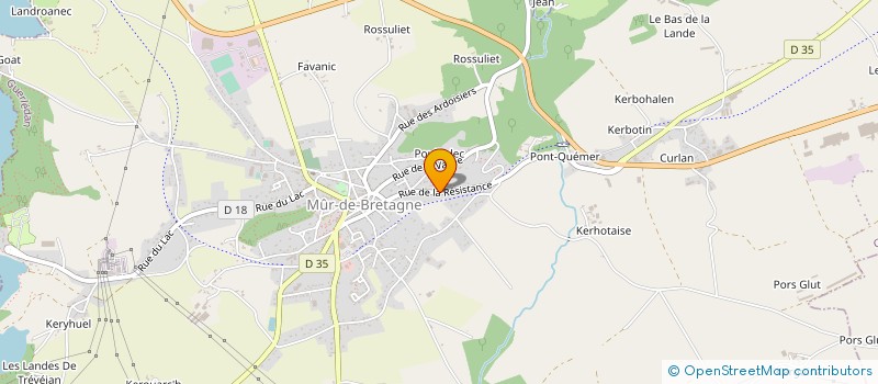 localisation de l'entreprise 333 269 512   GUERLEDAN